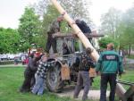 Stavění májky - 30.4. 2011